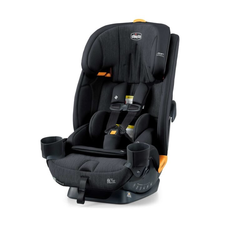 Fit3x ClearTex Ultra-Slim All-in-One Car Seat - Black