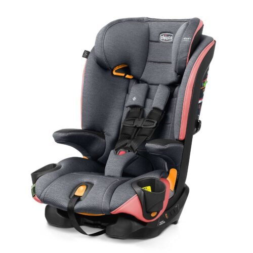 MyFit ClearTex Harness + Booster Car Seat - Coral
