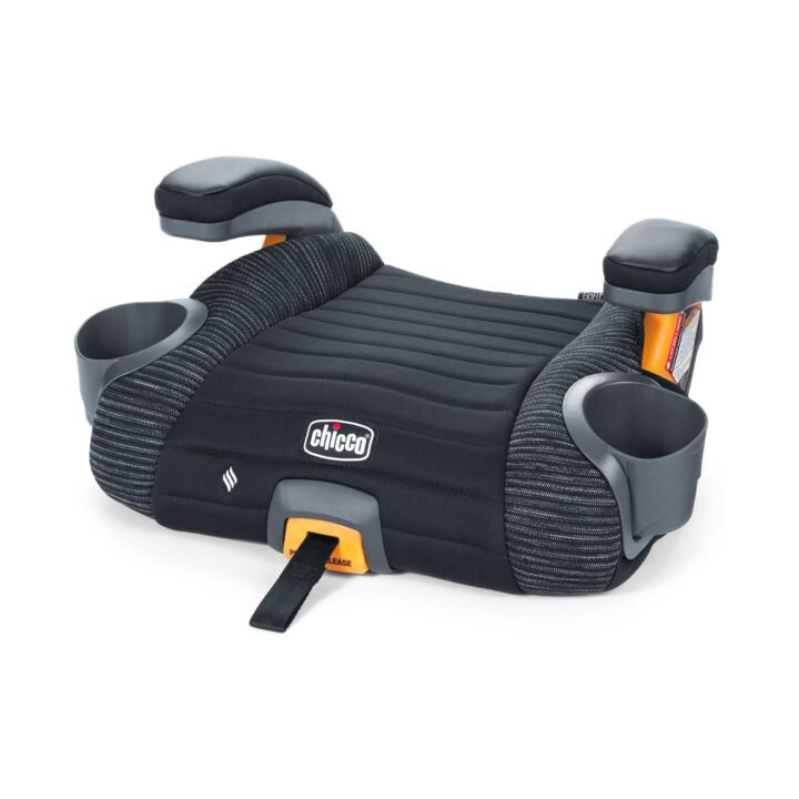 GoFit ClearTex Plus Backless Booster Car Seat - Static