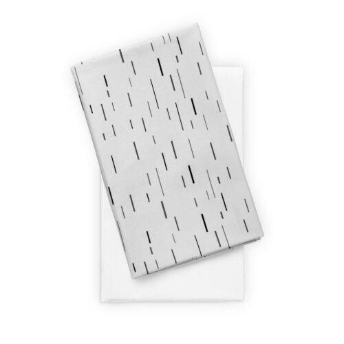 Alfa Lite Playard Sheets, 2-Pack - White Sketch