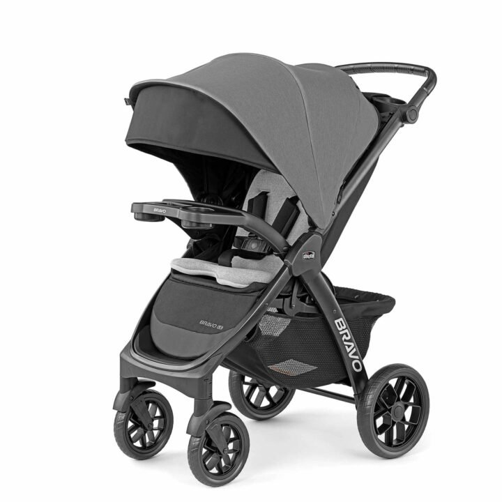 Bravo LE ClearTex Quick-Fold Stroller - Pewter